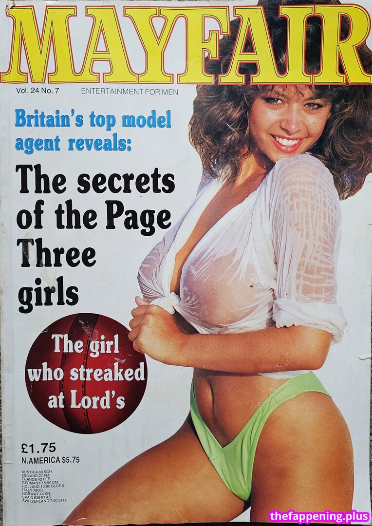1980'S & Early 90'S Page 3 Girls / GlamourTeaJames / https: / mariawhittaker Φωτογραφία Γυμνών OnlyFans #330