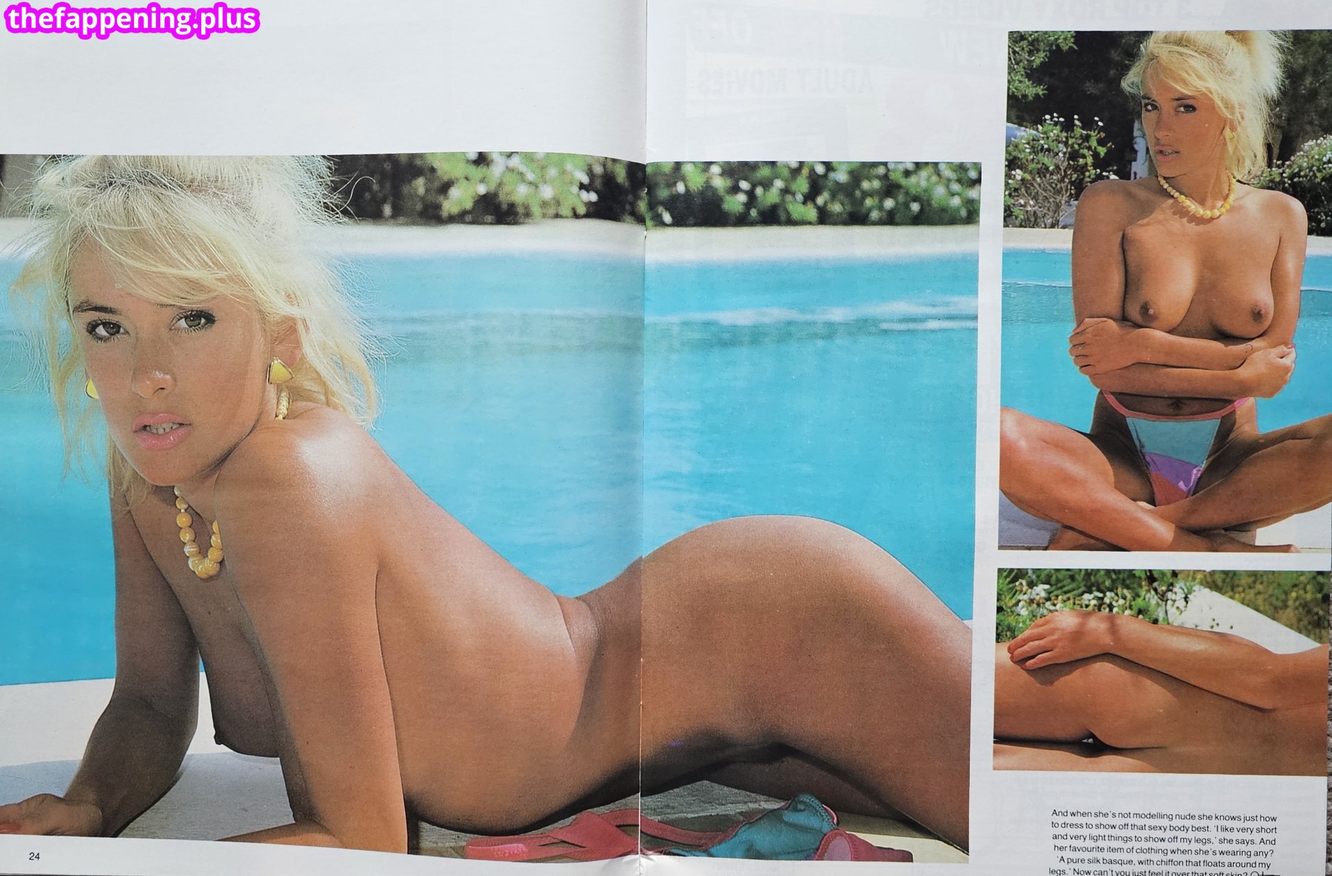 1980'S & Early 90'S Page 3 Girls / GlamourTeaJames / https: / mariawhittaker Photo OnlyFans Nu #487